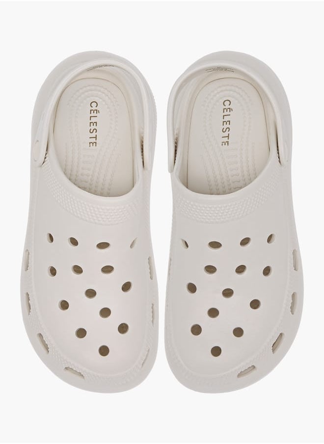 Celeste Women's Cutout Detail Clogs with Backstrap  - Image 1