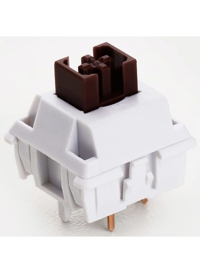 MELETRIX WS Brown Mechanical Keyboard Switches, 5 Pin Pre Lubed Tactile Switches for Mechanical Gaming Keyboard (35pcs) - Image 2