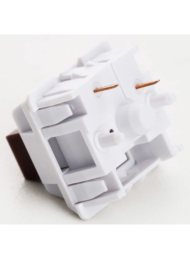 MELETRIX WS Brown Mechanical Keyboard Switches, 5 Pin Pre Lubed Tactile Switches for Mechanical Gaming Keyboard (35pcs) - Image 4