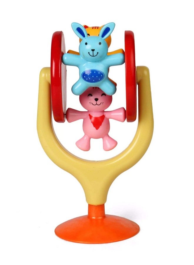 RATNA'S Bunny GO Round Spinning Toy for Kids.(A Perfect Merry GO Round SPINING Toy for Infants)Beautiful Colours. - Image 1