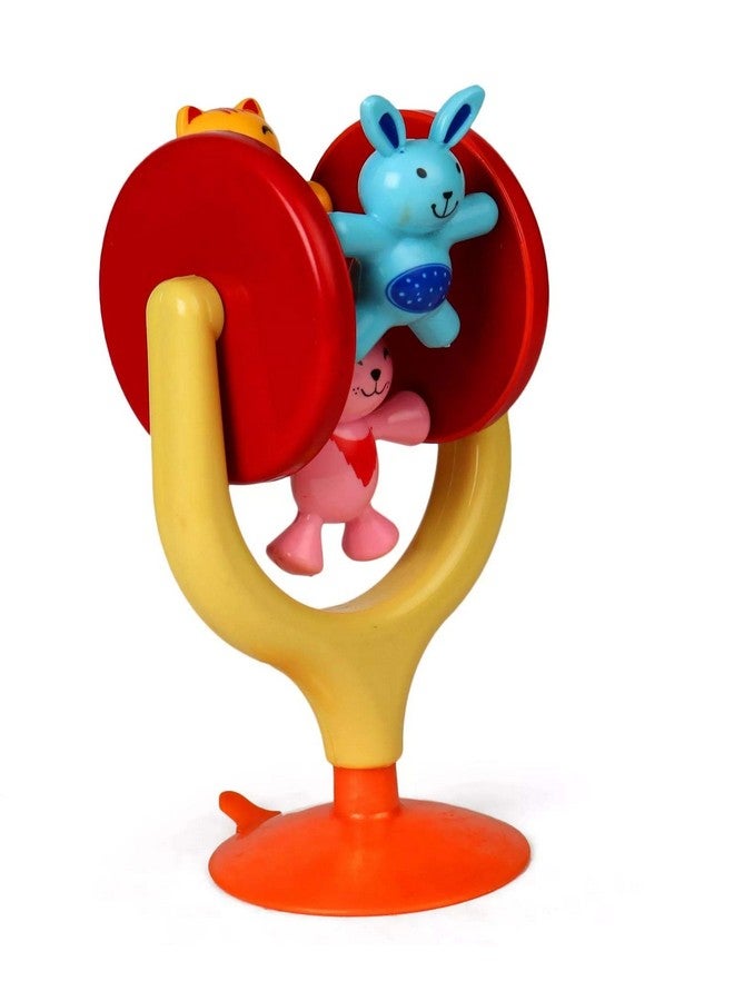 RATNA'S Bunny GO Round Spinning Toy for Kids.(A Perfect Merry GO Round SPINING Toy for Infants)Beautiful Colours. - Image 2