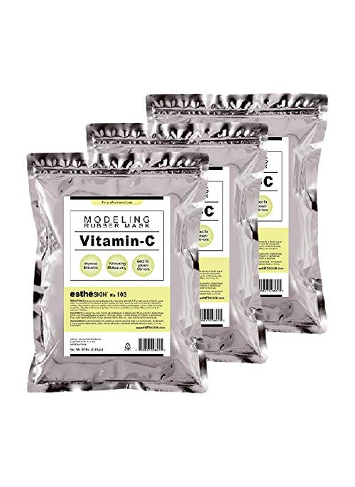 estheskin - (3 pack) No.103 Vitamin-C Modeling Mask Powder for Professional Facial Treatment, 35 Oz. - Image 1