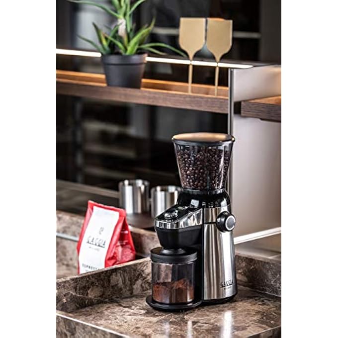 جاجيا مطحنة كلاسيك Md15 حتى 15 إعداد طحن من الفولاذ المقاوم للصدأ 300 جرام علبة حبوب القهوة 150 جرام مطحونة القهوة القهوة - Image 3