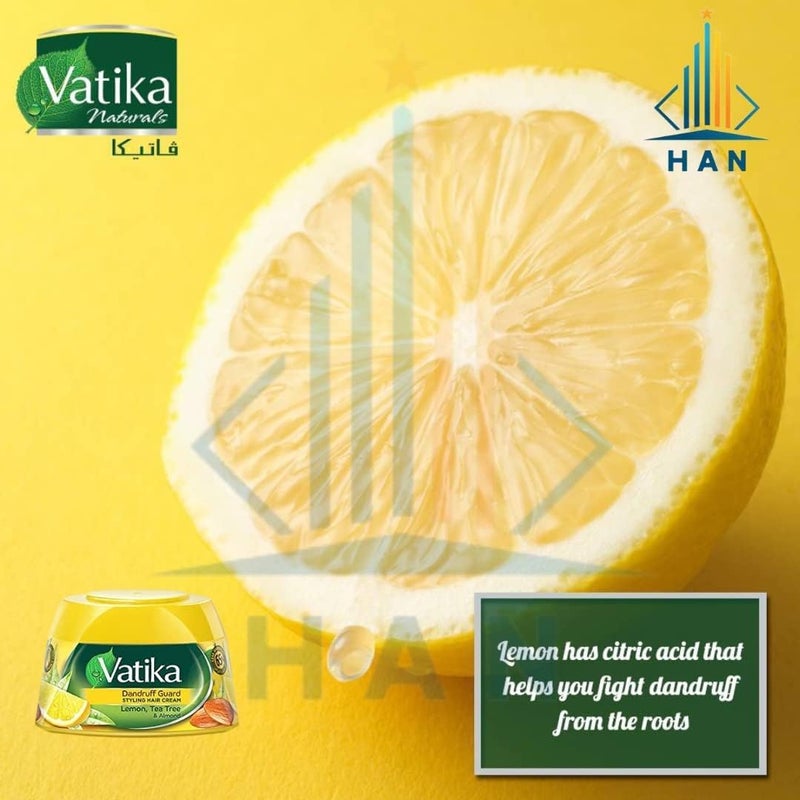 Vatika Naturals Nourish & Protect Styling Hair Cream | Henna, Almond & Aloe Vera with Nourishing Vatika Oils - 140 ml / 4.9 oz - Image 3