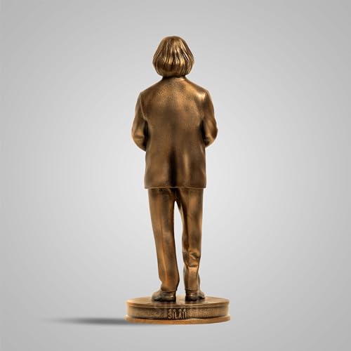SILAII Dr. A.P.J. Abdul Kalam Full Figure Sculpture in Antique Bronze - Tribute to India's Missile Man and Former President - Handcrafted Collectible - Image 5