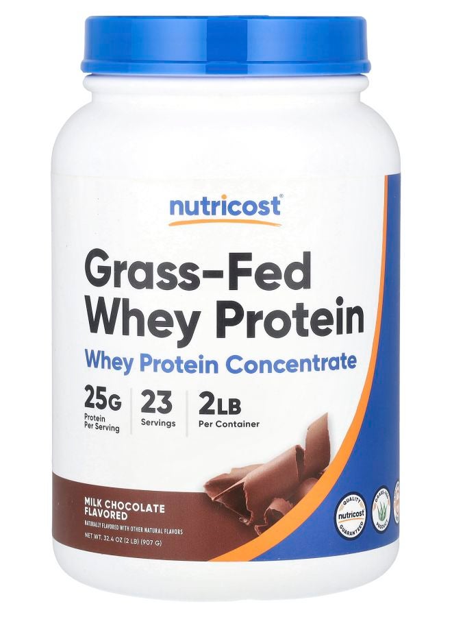 Nutricost Grass-Fed Whey Protein Milk Chocolate  2 lb (907 g)