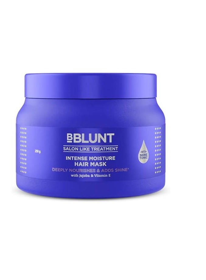 بي بلانت قناع BBLUNT لترطيب الشعر بشكل مكثف مع زيت الجوجوبا وفيتامين E لشعر مغذي ولامع - 250 جم - Image 1