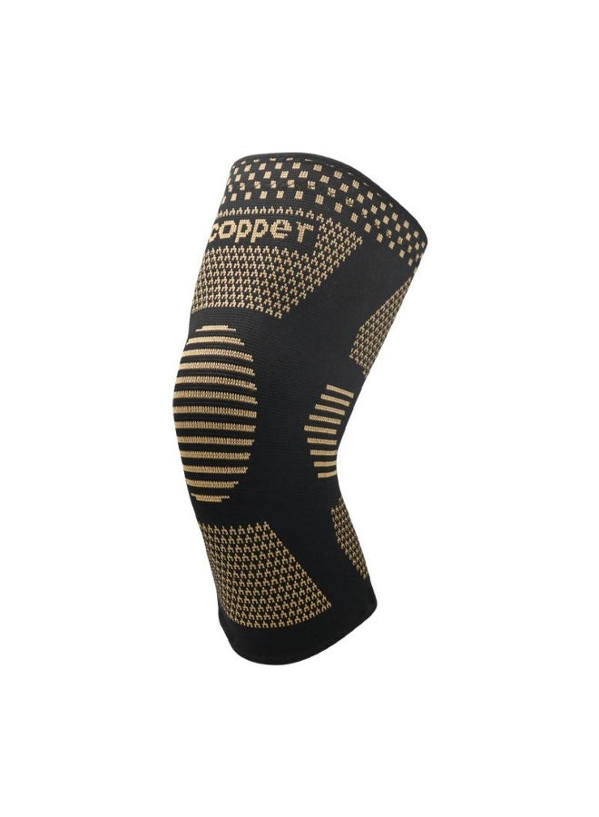 1Pcs Copper Knee Brace, Knee Compression Sleeves Support for Men & Women - Knee Pads for Running, Meniscus Tear, ACL, Arthritis