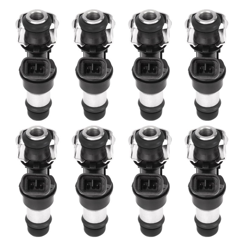 BLPextrm Fuel Injectors Fits for Chevy Silverado Suburban Tahoe Sierra 1500 2500 3500 for Yukon Escalade 20012007 48L 53L 60L Replace 1711369817113553 FJ315 FJ1006225317628 2Holes 8PCS