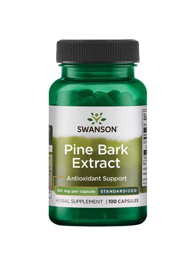 SWANSON Pine Bark Extract 50 Milligrams 100 Capsules - Image 2