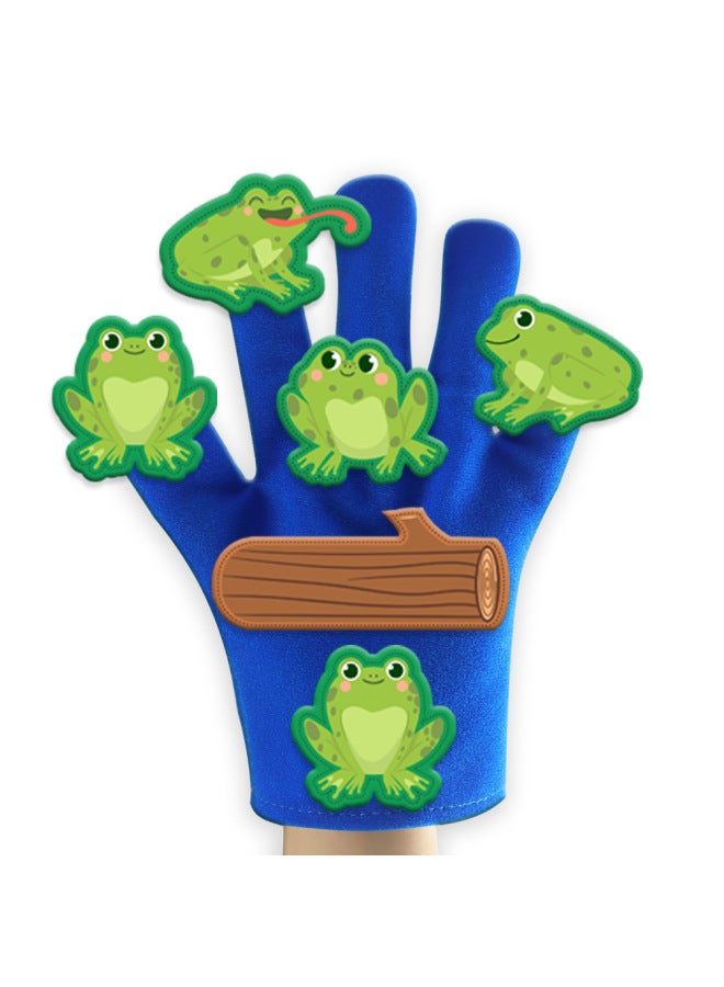 Direct Supply Supply Children's Teaching Props Gloves Performance Gloves Storytelling Hand Puppet Teaching Aids-Specifications:20X23X1CM  - Image 2