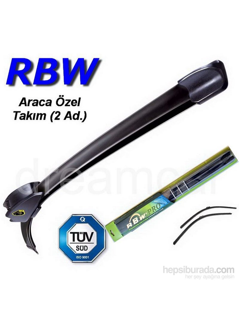 RBW Banana Wiper Set for BMW 3 Series Sedan (E90,F30) 2009 and Later 60cm+48cm 90804 