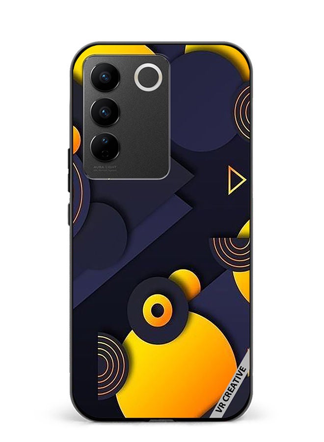 VR CREATIVE Protective Case Cover For Vivo V27e Design Multicolour - Image 1