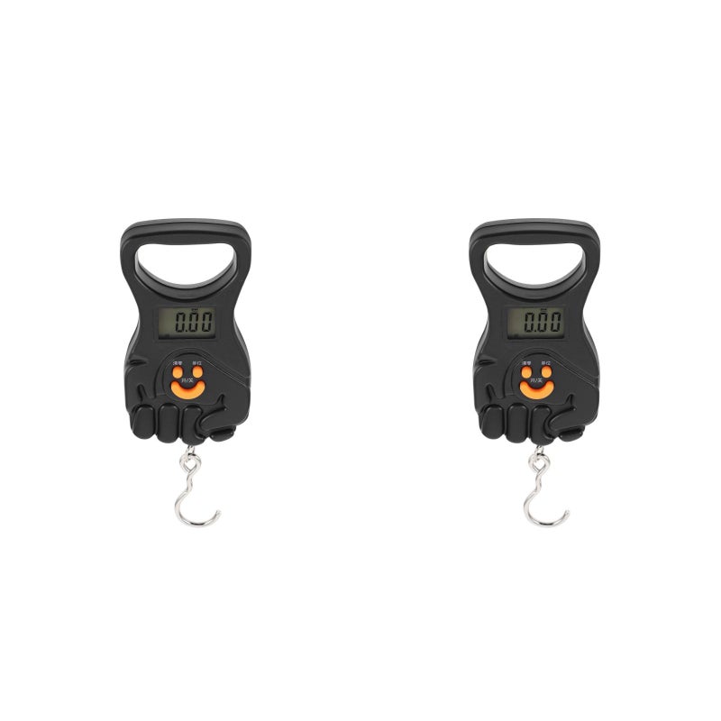 2pcs Portable Luggage Scale with Hook High Precision Spring Weighing Scale for Travel Kitchen Fishing Mini Handheld Weight Scale for Suitcases - Image 1
