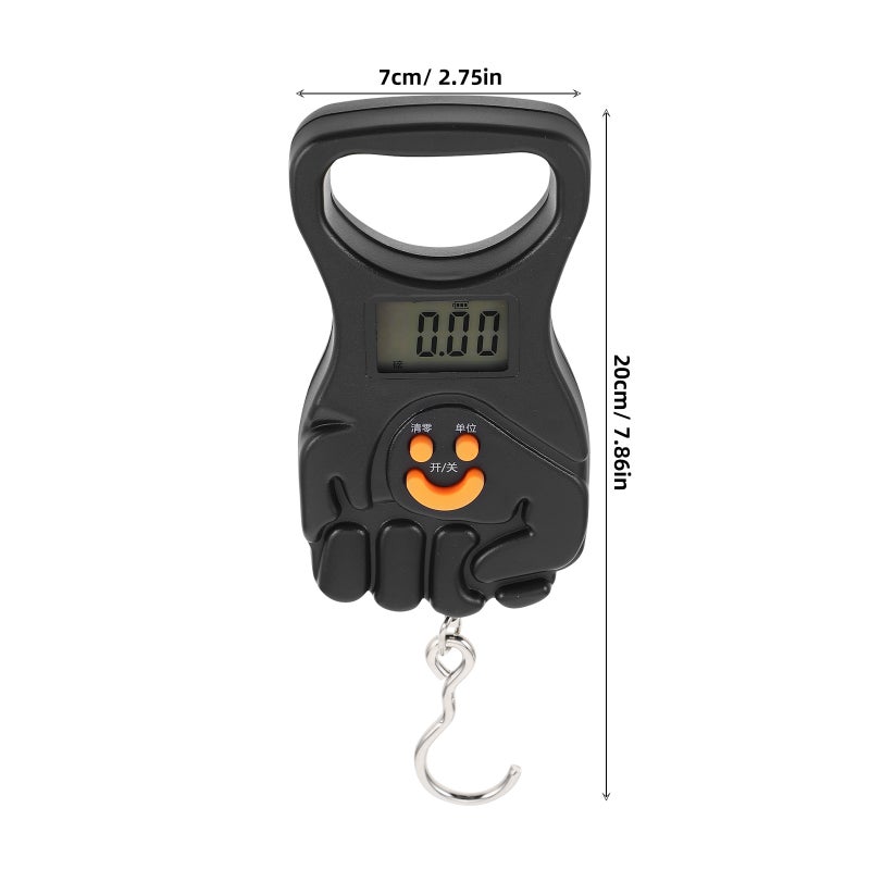 2pcs Portable Luggage Scale with Hook High Precision Spring Weighing Scale for Travel Kitchen Fishing Mini Handheld Weight Scale for Suitcases - Image 3