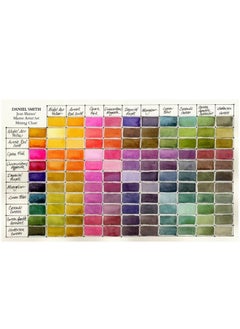 Daniel Smith Daniel Smith 285610223 Watercolor Tubes, Azo Yellow, Aussie Red Gold, Opera Pink, Quinacridone Magenta, Imperial Purple, Moonglow, Lunar Blue, Cascade Green, Green Apatite, Undersea Green, 5 ml  - Image 5