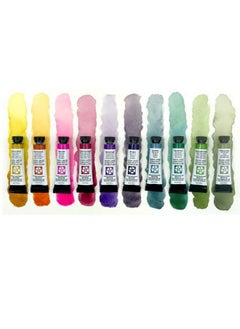 Daniel Smith Daniel Smith 285610223 Watercolor Tubes, Azo Yellow, Aussie Red Gold, Opera Pink, Quinacridone Magenta, Imperial Purple, Moonglow, Lunar Blue, Cascade Green, Green Apatite, Undersea Green, 5 ml  - Image 2