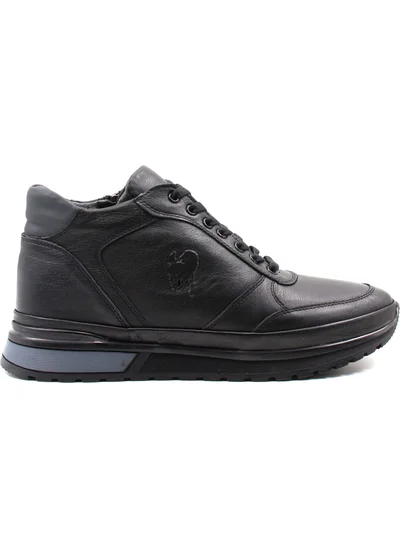فاست ستيب Leather Fur Men's Casual Boots 856Kma3292