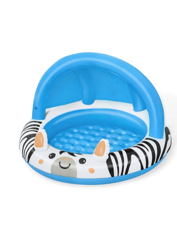 Bestway - Safari Sun Paddling Pool With Sun Protection Roof Round - 52559 - Image 1