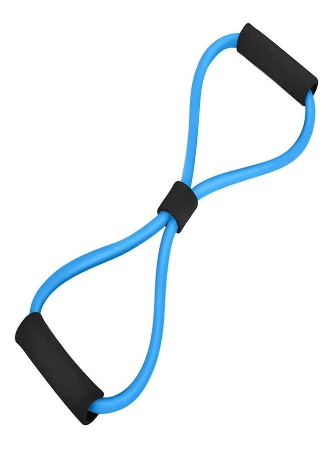 CELLEBII® Rubber 8 Shape Resistance Band Pull Rope Toning Tube for Workout Exercise for Men and Women - Image 4