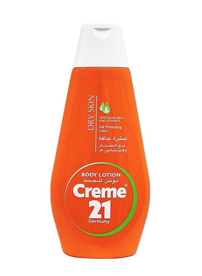كريم21 كريم 21 لوشن الجسم للبشرة الجافة ترطيب خفيف غير دهني 400 مل - Image 1