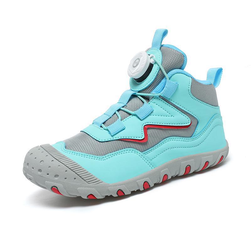 Children'S Hiking Shoes, Breathable Sports Mountain Shoes For Boys And Girls, Outdoor High-Top Non-Slip Waterproof Hiking Shoes - Image 3