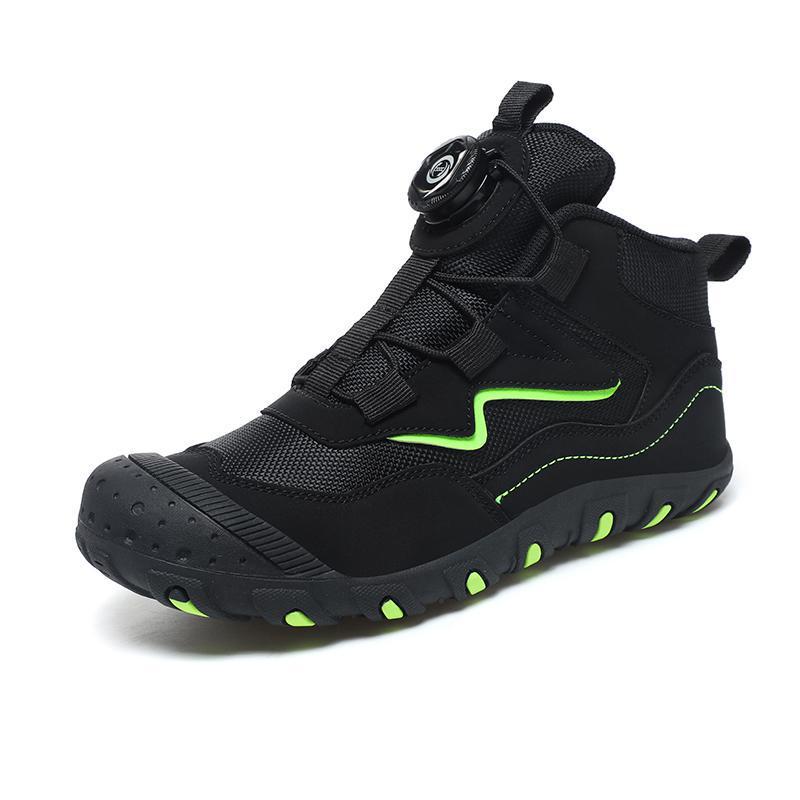 Children'S Hiking Shoes, Breathable Sports Mountain Shoes For Boys And Girls, Outdoor High-Top Non-Slip Waterproof Hiking Shoes - Image 4