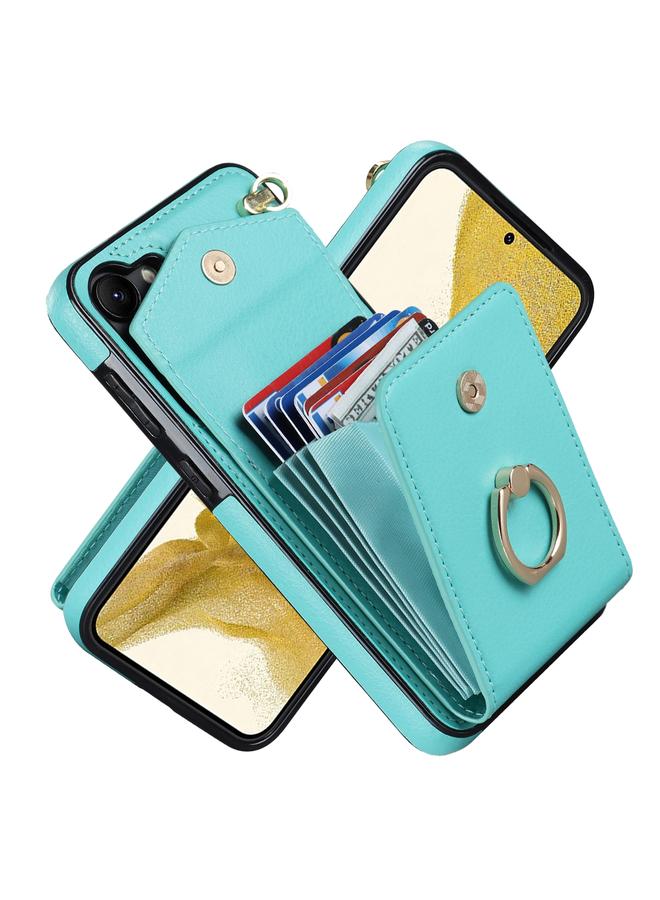 اس-توب جراب لهاتف Samsung Galaxy S23 5G مزود بحلقة وفتحة بطاقة RFID - Image 1