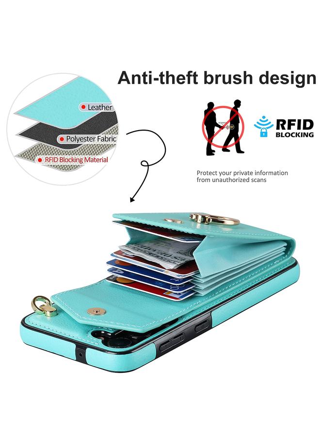 اس-توب جراب لهاتف Samsung Galaxy S23 5G مزود بحلقة وفتحة بطاقة RFID - Image 5