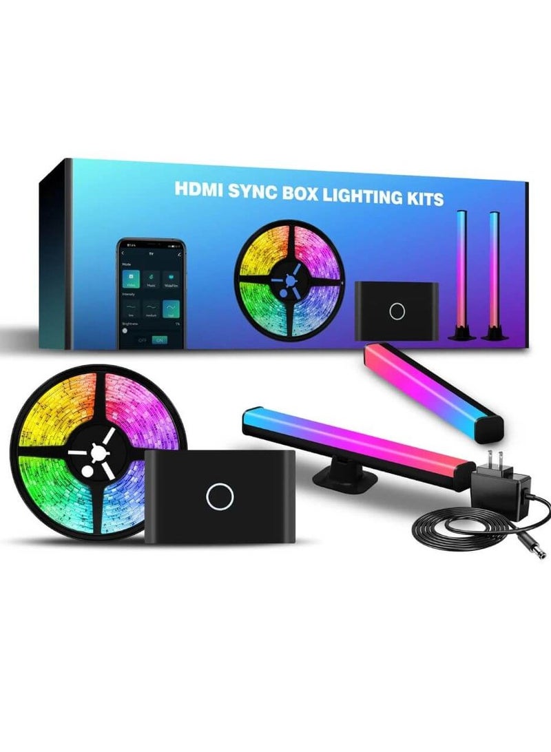 HDMI Sync Box Lightening Kits with HDMI Sync Bar Lights  - Image 1
