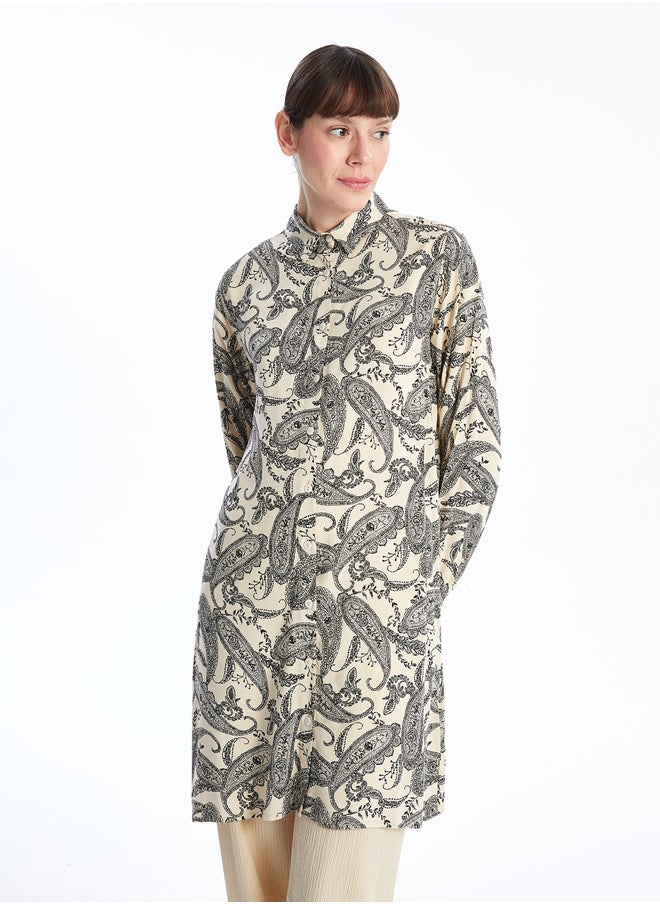 LC WAIKIKI Patterned Women's Shirt Tunic  - Image 1