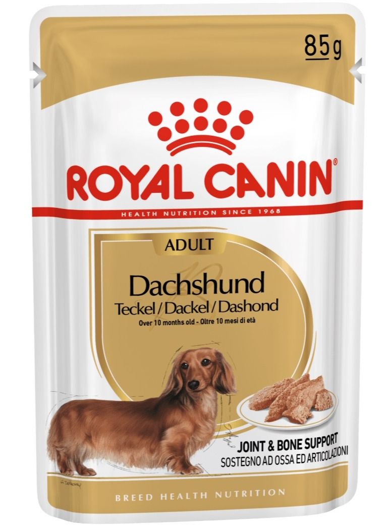ROYAL CANIN طعام رطب للبالغين من سلالة داشهند 12x85غ - Image 2