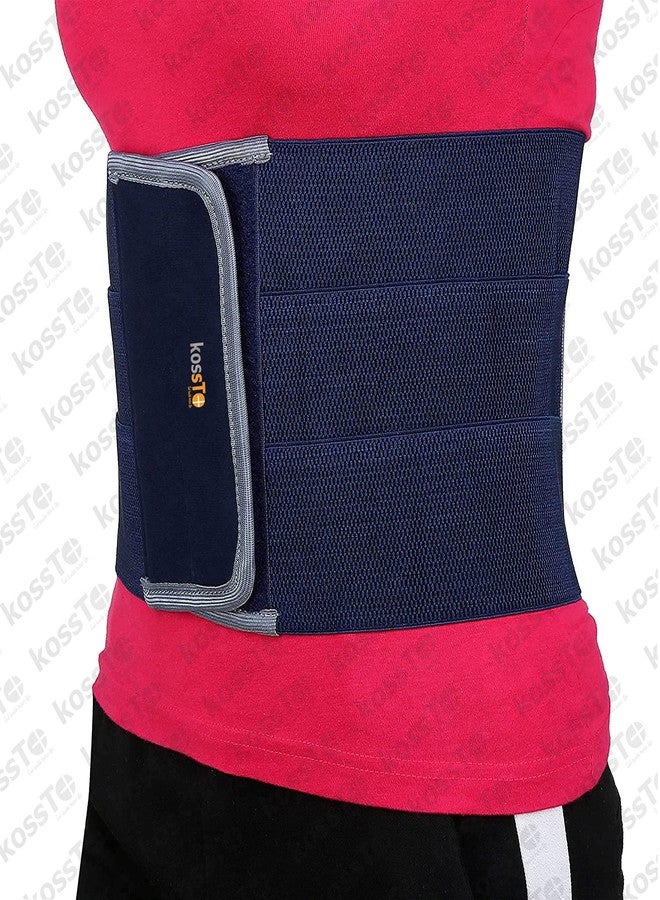 kossto Rubber abdominal belt after delivery for tummy reduction| Lumbo Sacral| Lower Back Pain Relief| Breathable Belt for Men and Women Universal (Waist-Small,Medium,Large,XL - Image 5