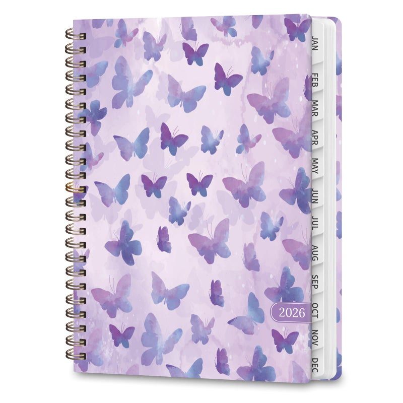 VALOME 2026 Planner, Weekly and Monthly Calendar Academic Planner, Jan 2026 - Dec 2026, Planning Agenda Book for Desk Accessories and School Supplies - A5 (6.3'' x 8.5'') - Image 1