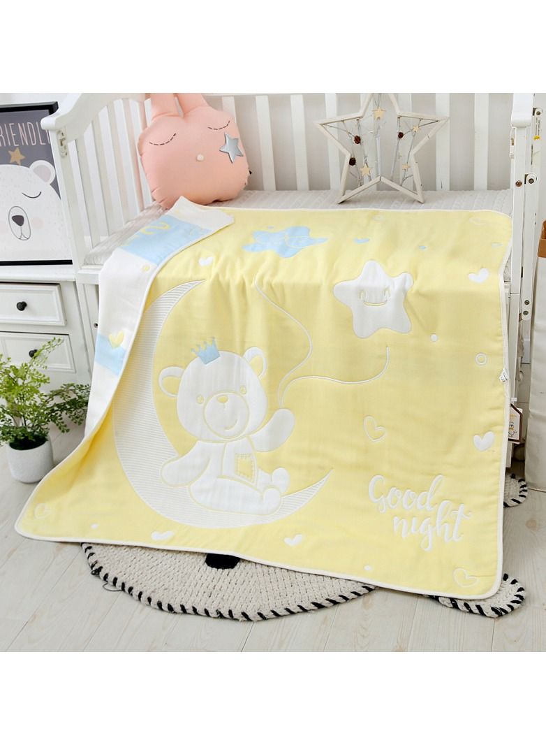Pure Cotton Cartoon Printed Bath Towels