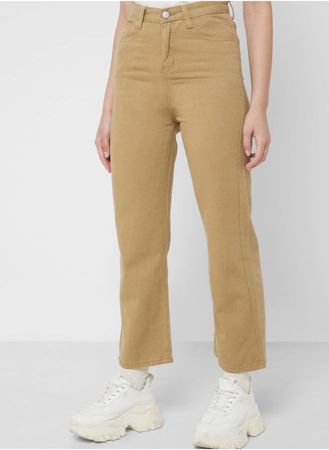 Ginger - High Waist Colored Jeans - Image 1