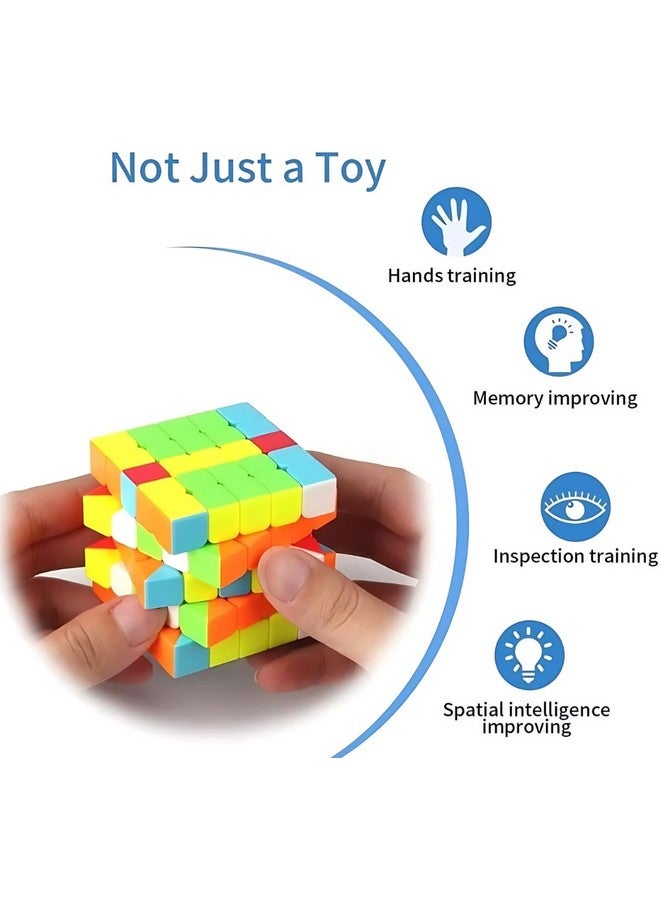 Cubelelo Drift 5X5 Stickerless Speed Cube | Aka Professor'S Cube Magic Puzzle For Kids & Adults | Smooth And Durable Speedy Brainstorming 5X5 Cube | Ultimate Stress Buster And Mind Challenge - Image 5