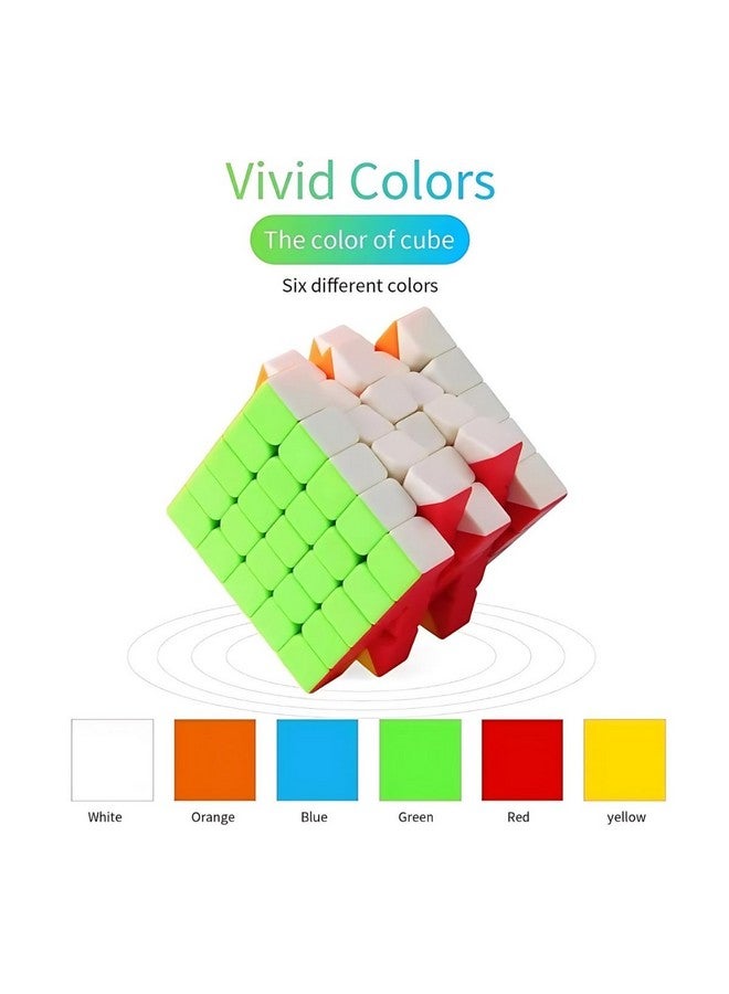Cubelelo Drift 5X5 Stickerless Speed Cube | Aka Professor'S Cube Magic Puzzle For Kids & Adults | Smooth And Durable Speedy Brainstorming 5X5 Cube | Ultimate Stress Buster And Mind Challenge - Image 4