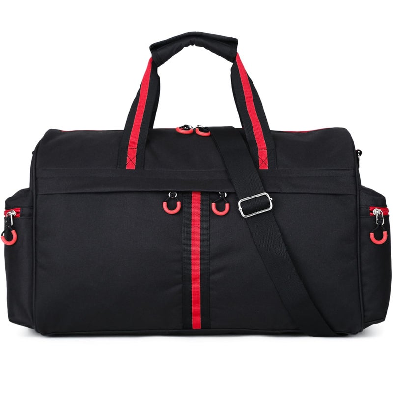 KUI WAN Gym Bag for Women and Men 35L Small Travel Bag for Sports Gyms and Weekend Getaway with Wet Clothes Compartments Mini Heavy Duty Duffel Bag - Image 2