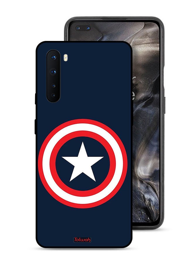 Tolwak OnePlus Nord Protective Case Cover Captain America - Image 1