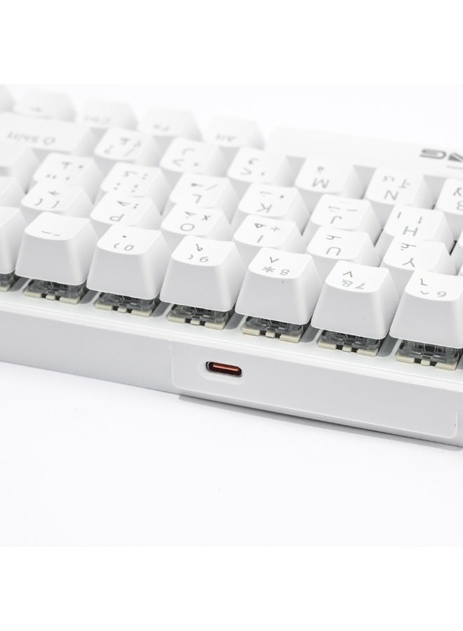 Haing Mechanical Gaming Keyboard Type-C Wired RGB 68 Key for Laptop PC Gamer - Image 5