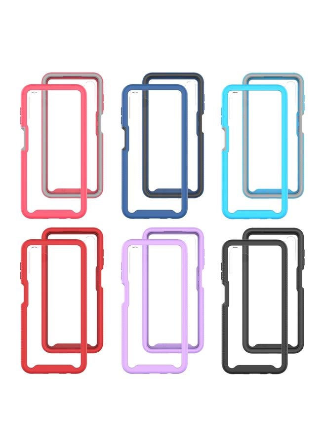 اس-توب جراب لهاتف Samsung Galaxy A13 5G/A04s Starry Sky بلون سادة مقاوم للصدمات من البولي كربونات + جراب هاتف واقٍ من مادة TPU - Image 2