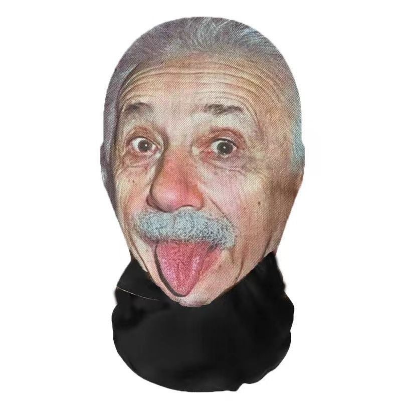 Funny emoji 3D full face mask hood - Image 1