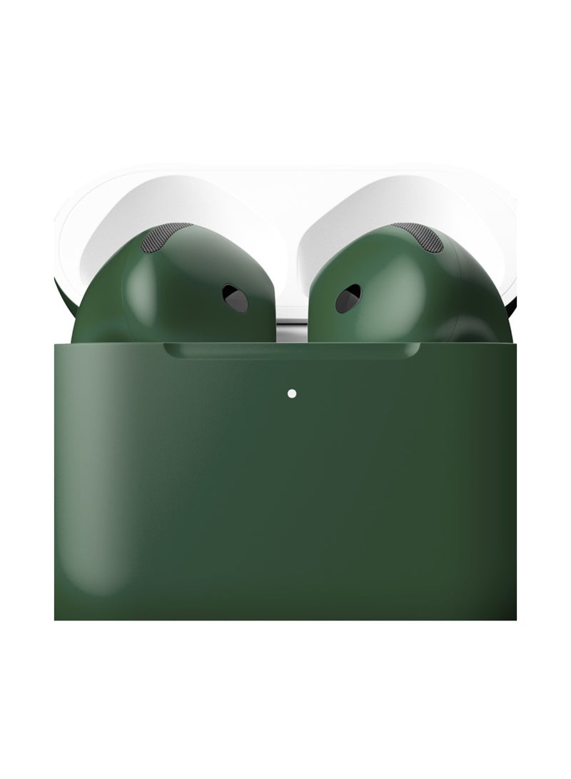 Craft MERLIN CRAFT CUSTOMIZED APPLE AIRPODS 4 GREEN MATTE - Image 2