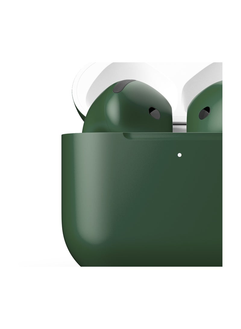 Craft MERLIN CRAFT CUSTOMIZED APPLE AIRPODS 4 GREEN MATTE - Image 3