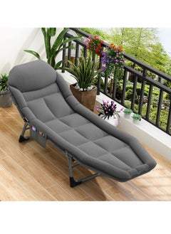 DubaiGallery Nordic Iron Art Folding Beds Simple Home Furniture Office Recliner Bed Outdoor Portable Travel Bed Hospital Accompanying Bed  - Image 1