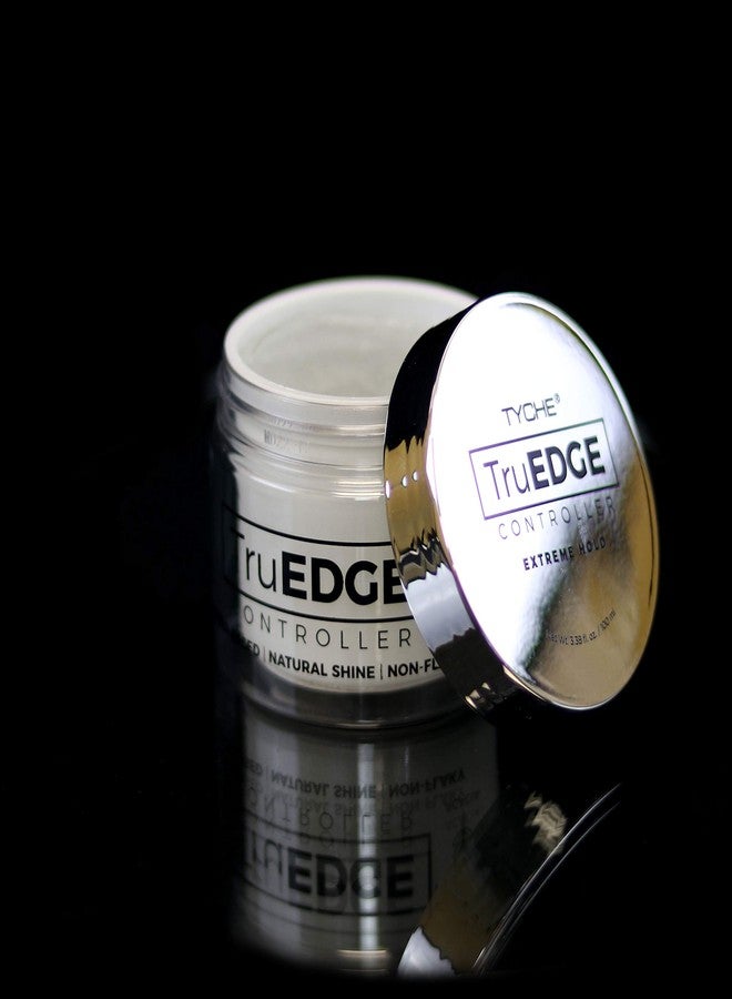 Tyche TruEDGE Controller Extreme Hold Water-Based Pomade - Ntaural Shine & Non-Flaky Scented Edge Control - Perfect for Hair-Braiding (Acacia) - Image 2
