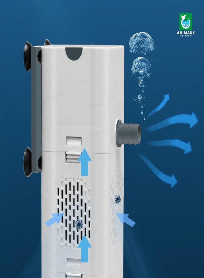 ANIMAUX Sunsun Xiaoli XQP Series Multi-Function Submersible & Ultimate Aquarium Filtration Pump with Crystal Clear 7 Water Clarity (1500f | 20W | 1500L/h | Tank Size: 3-4ft) - Image 4