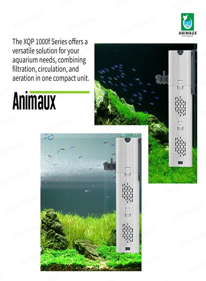 ANIMAUX Sunsun Xiaoli XQP Series Multi-Function Submersible & Ultimate Aquarium Filtration Pump with Crystal Clear 7 Water Clarity (1500f | 20W | 1500L/h | Tank Size: 3-4ft) - Image 3