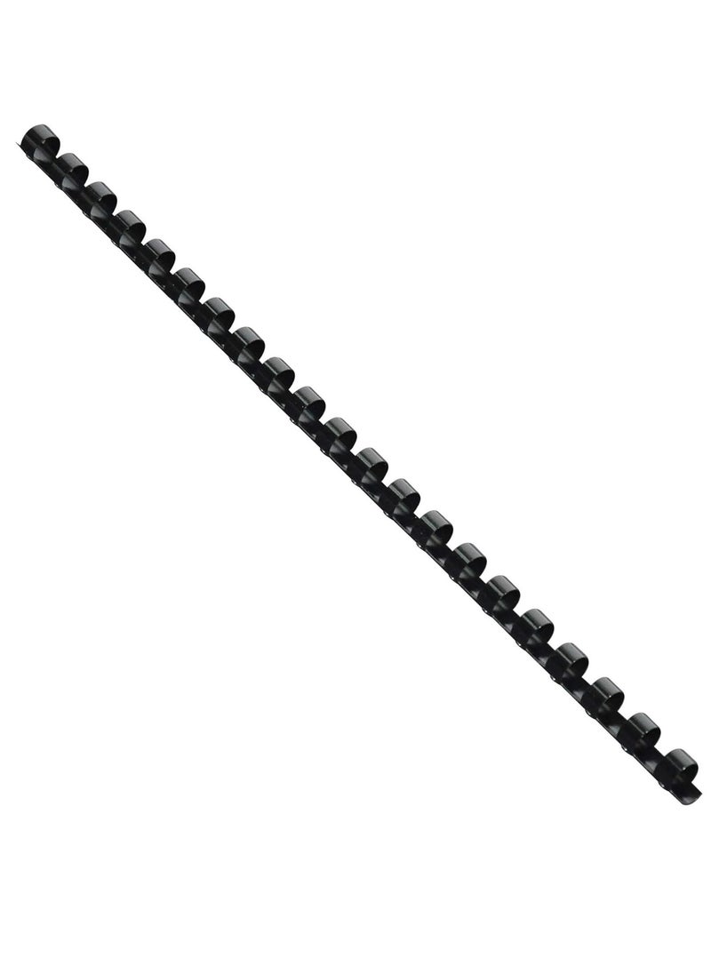 ATLAS - 100-Piece Plastic Binding Combs 10mm Width Black - Image 1